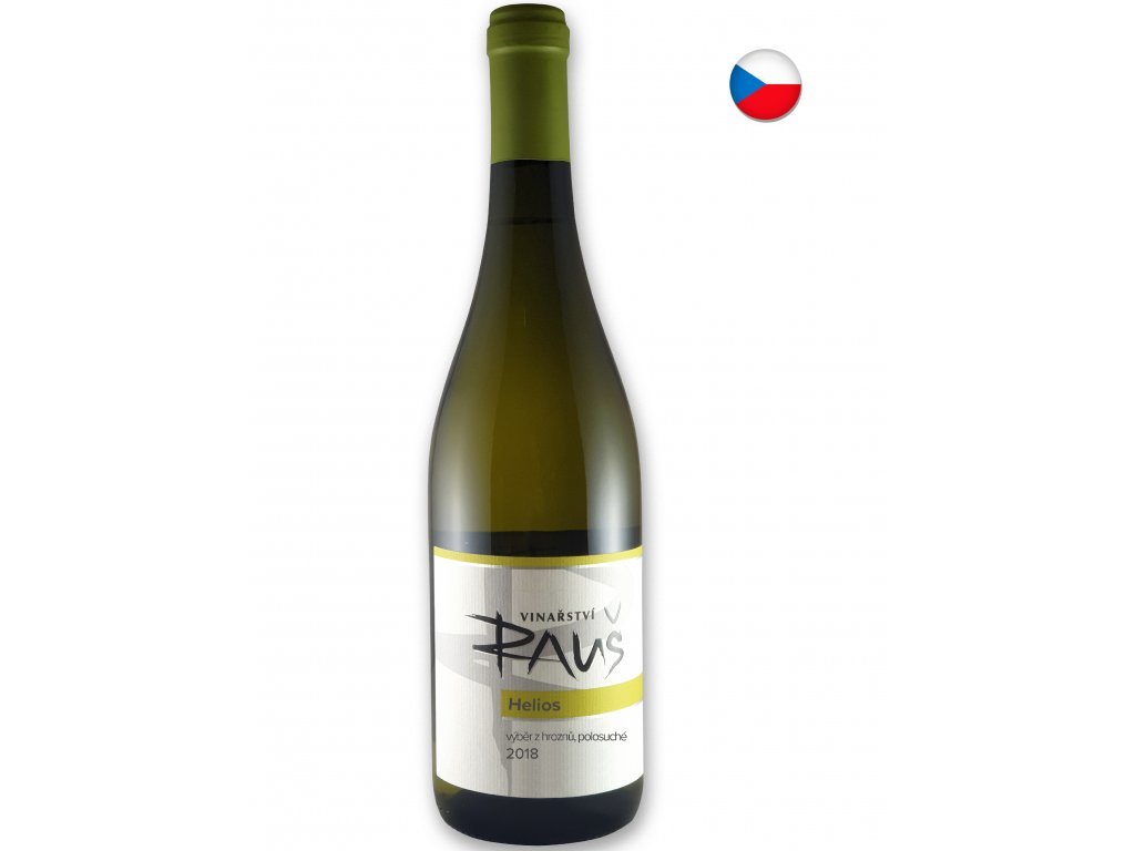 Fľaša vína Helios 2019, pozdný sber (suché)