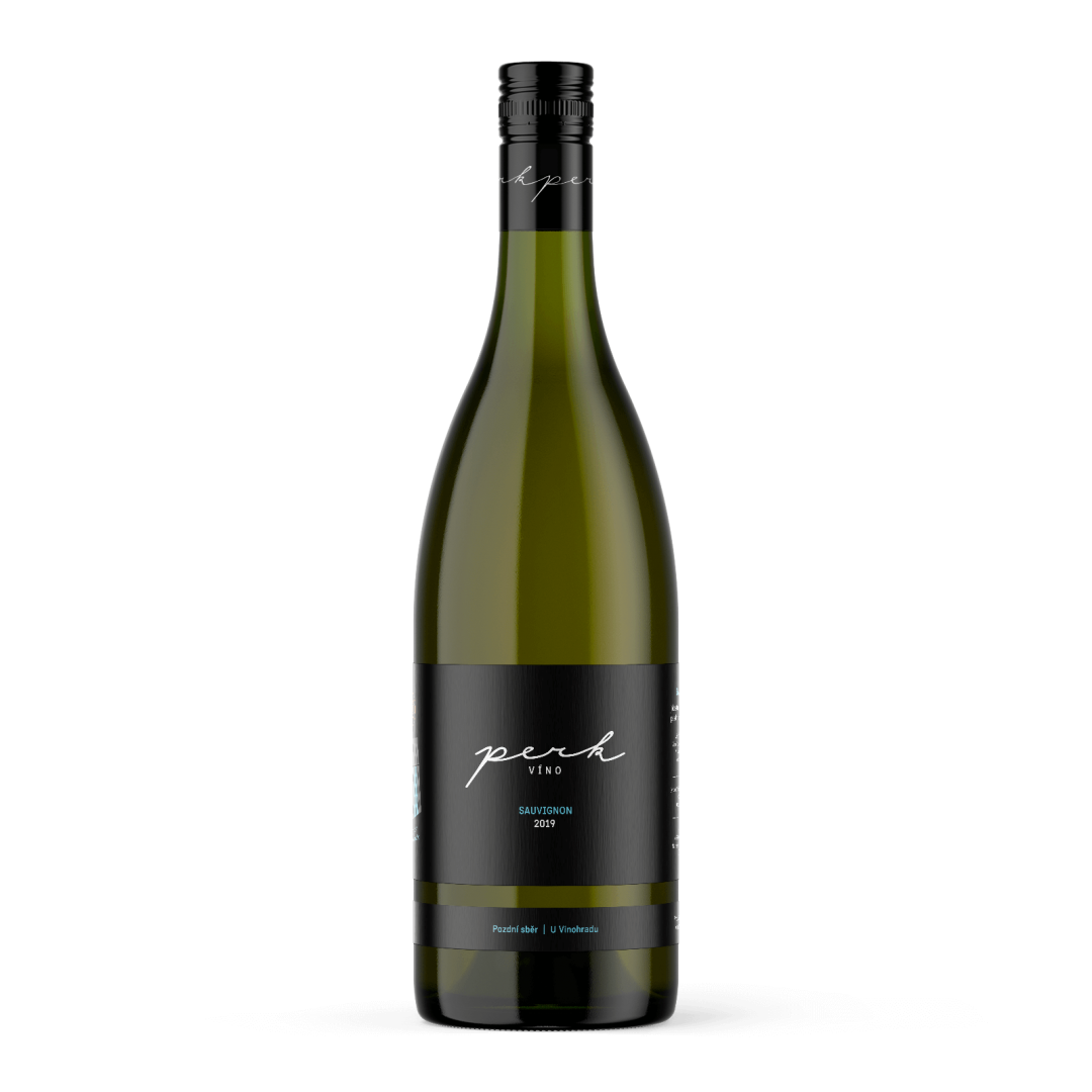 Fľaša vína Sauvignon 2019, pozdný sber (suché)