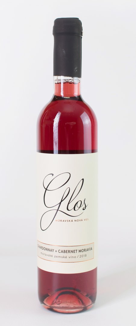 Fľaša vína CUVÉE rosé CH + CM 2018, zemské víno (sladké)