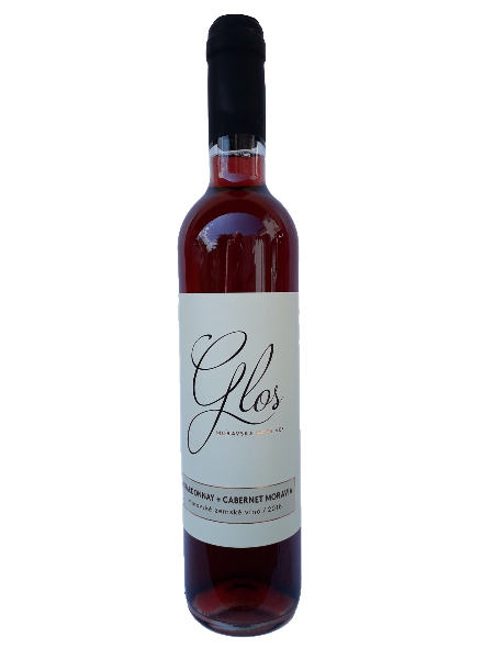 Fľaša vína CUVÉE rosé CH + CM 2018, zemské víno (sladké)