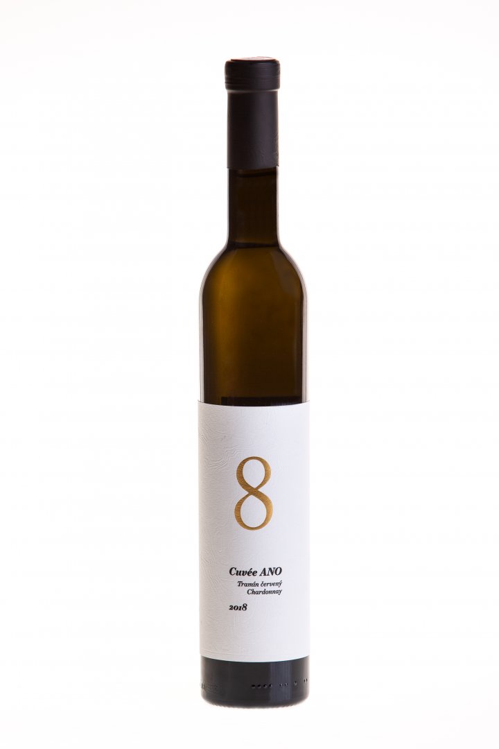 Fľaša vína Cuvée ANO 2018, bobuľový výber (sladké)