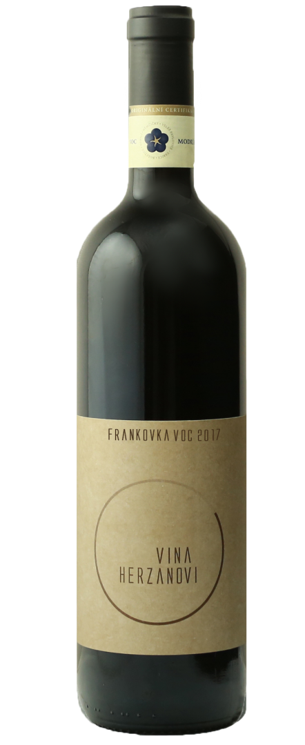 Fľaša vína FRANKOVKA 2017, voc (suché)