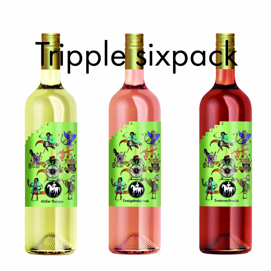 Svatomartinské ze sklepa tripple sixpack Svatomartinské ze sklepa tripple sixpack