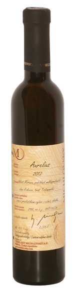Fľaša vína Aurelius 2012, cibébový výber (sladké)