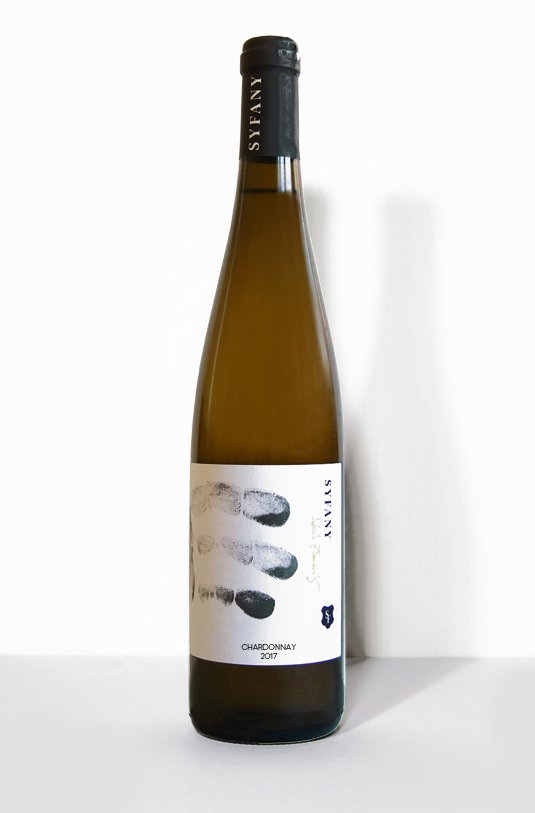 Fľaša vína Chardonnay | Limited | Nefiltrováno 2017, zemské víno (suché)