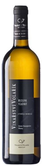Fľaša vína Ryzlink vlašský 2017, bobuľový výber (sladké)