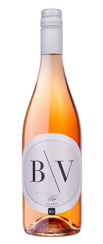 Fľaša vína Frizzante  Frankovka rosé 2017, zemské víno (suché)