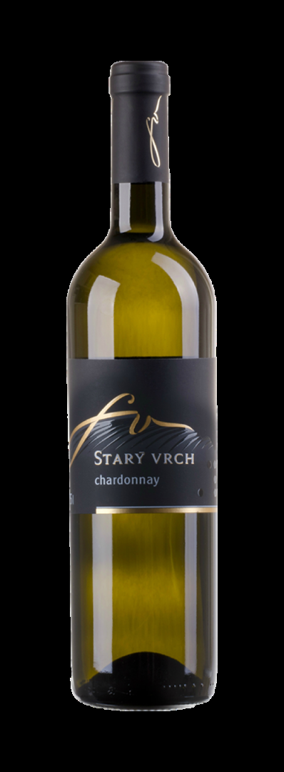 Fľaša vína Chardonnay 2016, pozdný sber (suché)
