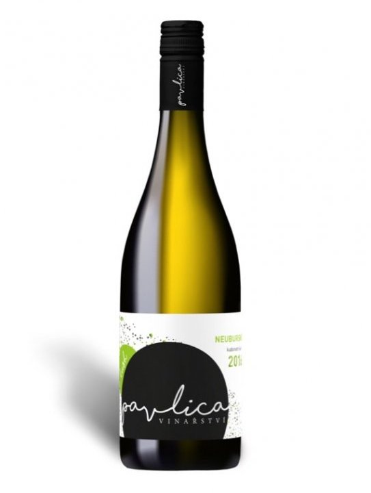 Fľaša vína Neuburské 2016, kabinetné víno (suché)