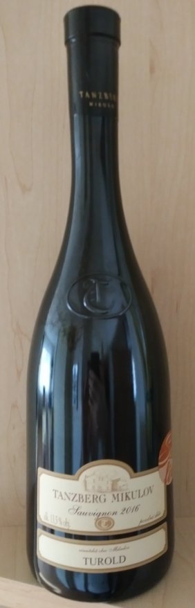 Fľaša vína Sauvignon sur-lie 2016, pozdný sber (suché)