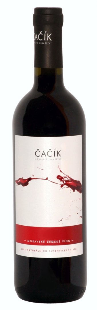 Fľaša vína Modrý Portugal 2016, zemské víno (suché)