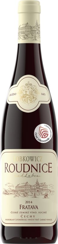 Fľaša vína Fratava 2016, zemské víno (suché)