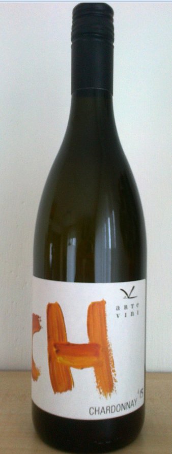Fľaša vína Chardonnay 2015, zemské víno (suché)