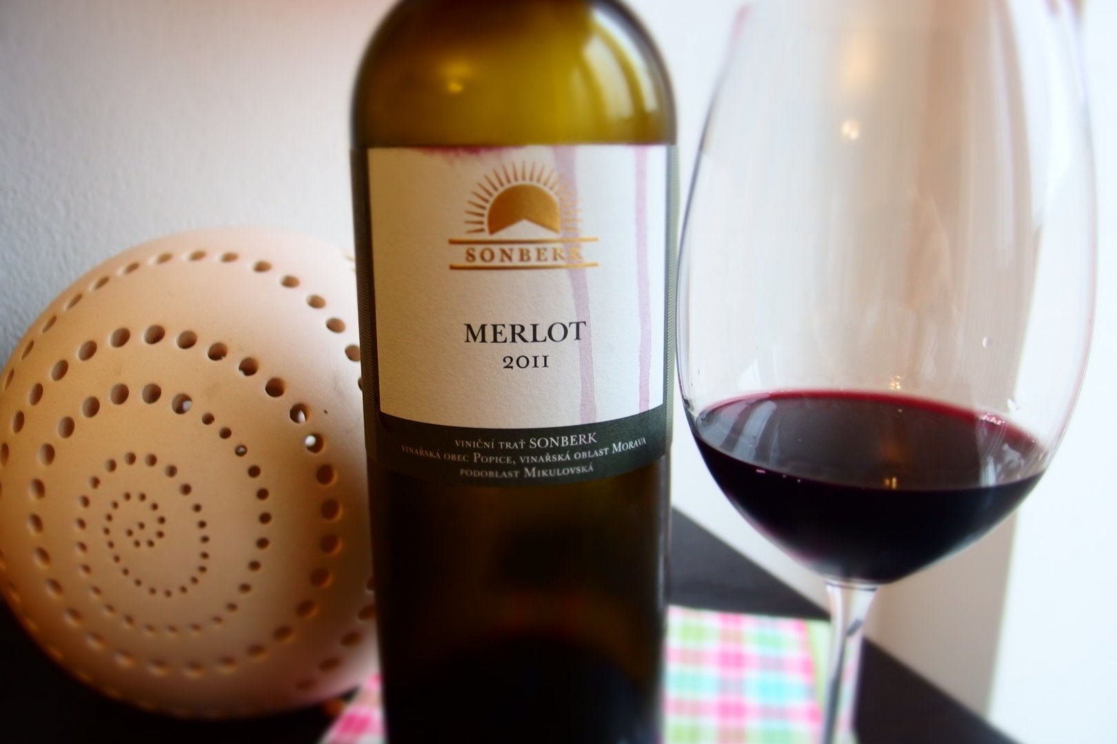 Fľaša vína Merlot (Velký) 2011, výber z hrozna (suché)