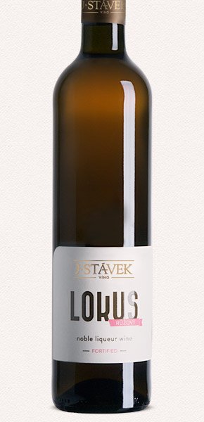 Fľaša vína Lokus rosé 2012, akostné likérové víno (sladké)