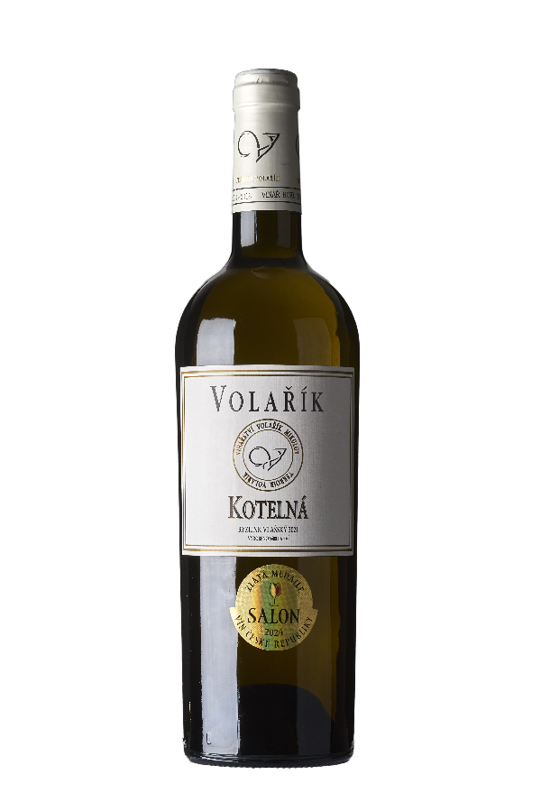 Fľaša vína Ryzlink vlašský (Kotelná) 2021, výber z hrozna (suché)