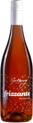 Frizzante Merlot Rosé 2022, perlivé víno