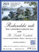 Rulandské šedé 2023 Rulandské šedé 2023
