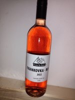 Frankovka rosé 2022, zemské víno