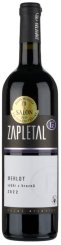 Merlot 2022, výber z hrozna (suché), Vinařství František Zapletal