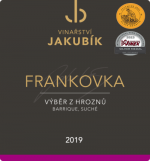 Frankovka barrique 2019, výber z hrozna