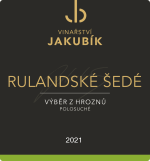 Rulandské šedé 2021 Rulandské šedé 2021