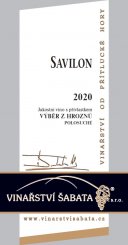 Savilon 2020, výber z hrozna