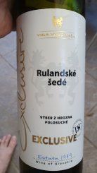 Rulandské šedé EXCLUSIVE 2020