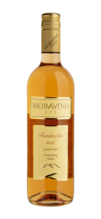 Frankovka rosé 2019, pozdný sber (polosuché), Moravíno