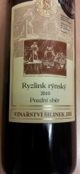 Ryzlink rýnský 2010 Ryzlink rýnský 2010