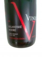 Rulandské modré (Vinice) 2009 Rulandské modré (Vinice) 2009