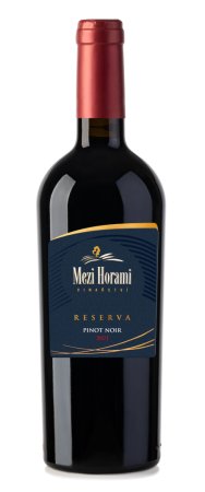 Fľaša vína Pinot noir Reserva 2021, výber z hrozna (suché)