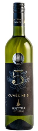 Fľaša vína CuWée No. 5 2022, moravské zemské víno (polosuché)