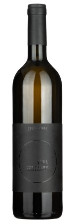 Fľaša vína Chardonnay, moravské zemské víno (suché)