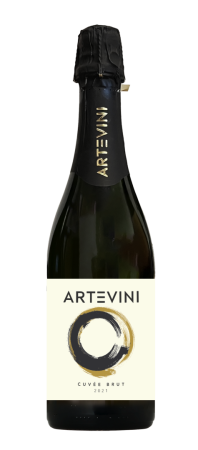 Fľaša vína CUVÉE Brut Pinot gris & Pinot blanc 2021, šumivé víno (brut)