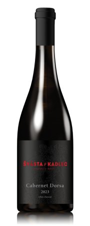 Fľaša vína Cabernet Dorsa 2023, výber z hrozna (suché)