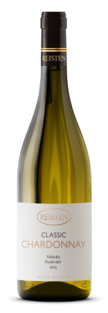 Fľaša vína Chardonnay 2023, pozdný sber (suché)