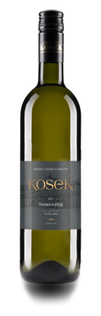 Fľaša vína Donauriesling 2024, pozdný sber (polosuché)
