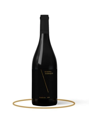 Fľaša vína Frankovka Reserva barrique 2018, výber z hrozna (suché)