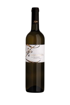 Fľaša vína Sauvignon 2024, pozdný sber (polosuché)