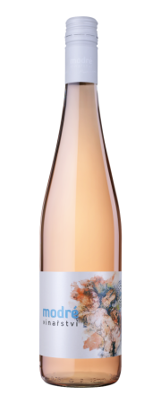 Fľaša vína Cabernet Moravia Rose 2024, pozdný sber (polosuché)