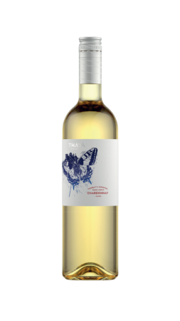Fľaša vína Chardonnay 2023, pozdný sber (suché)