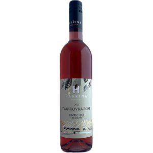 Fľaša vína Frankovka rosé 2024, výber z hrozna (suché)