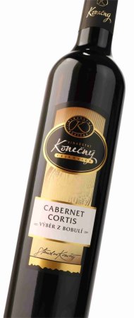 Fľaša vína Modré Bobule - Cabernet Cortis 2023, bobuľový výber (polosuché)