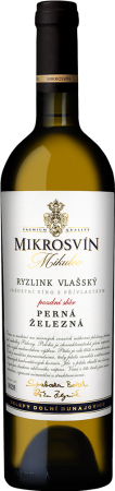 Fľaša vína Ryzlink vlašský (Železná) 2023, pozdný sber (suché)