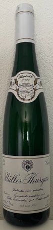 Fľaša vína Müller Thurgau 2022, akostné víno (suché)