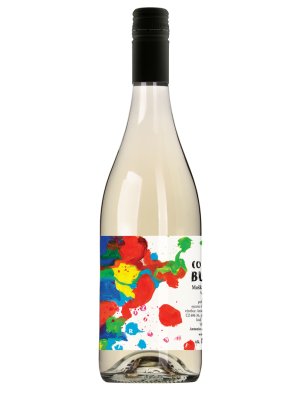 Fľaša vína COLORS OF BUBBLES Sauvignon gris 2024, moravské zemské víno - perlivé (polosladké)