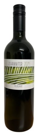 Fľaša vína Johanniter 2024, moravské zemské víno (polosladké)
