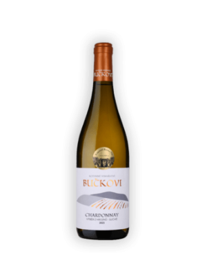 Fľaša vína Chardonnay 2023, výber z hrozna (suché)