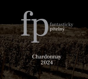 Fľaša vína Chardonnay 2024, moravské zemské víno (polosuché)